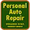 Personal Auto Repair Logo