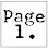 Page 1 Books Logo