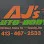 AJ's Autobody Logo