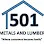 501 Metals and Lumber Logo