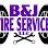 B&J Tire Service Logo