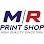 M&R Print Shop Logo