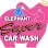 Elephant Car Wash Logo