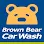 Brown Bear Car Wash Logo