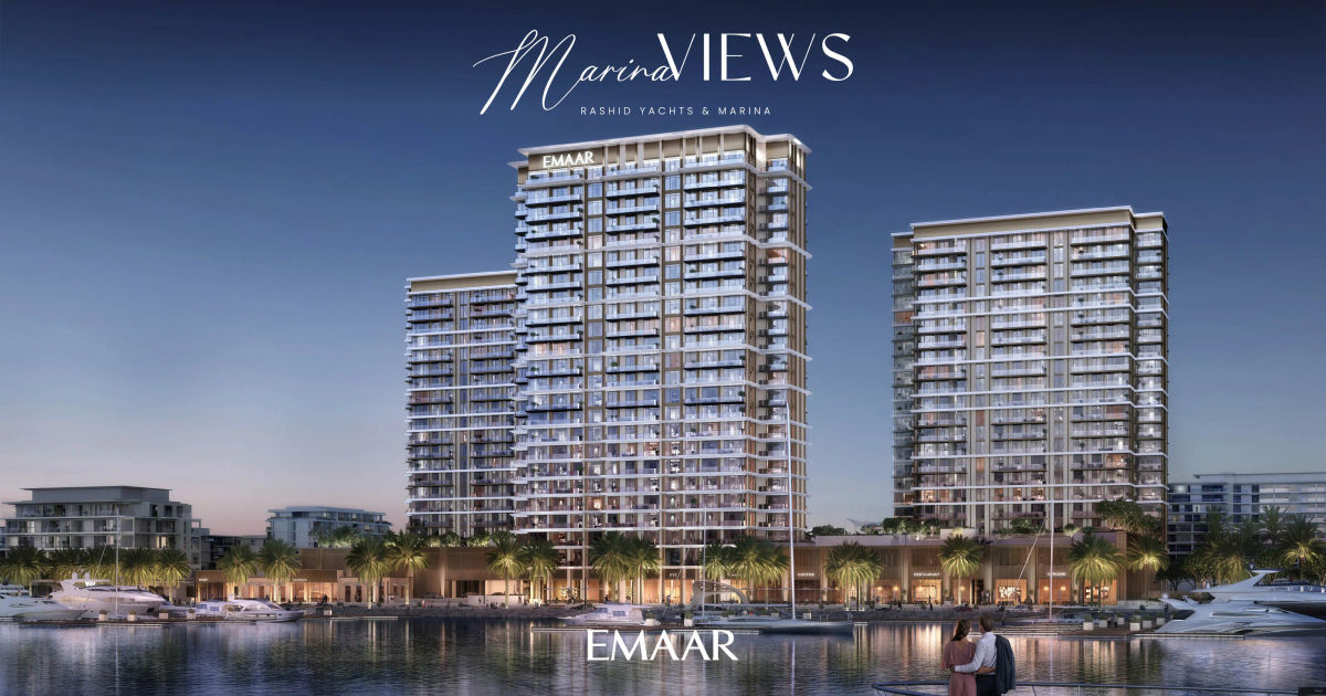 Marina Views Emaar Properties Emirates Mina Rashid Rashid Yachts And Marina
