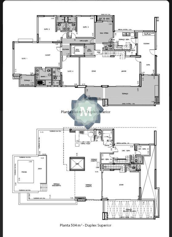 Cobertura espetacular | 504m²