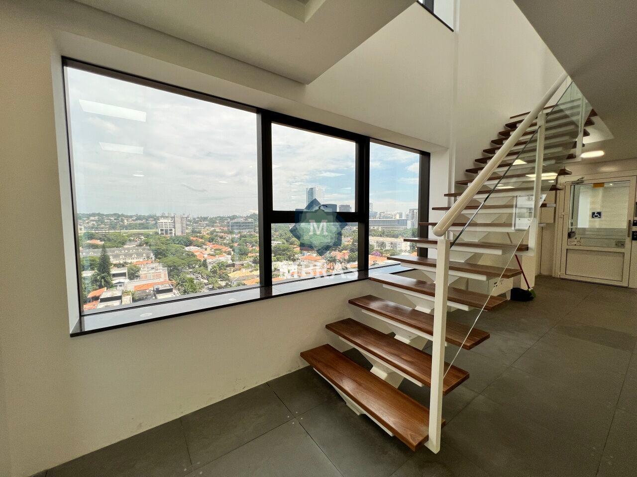 Prédio comercial com excelente vista verde, disposições modernas na Av. Brigadeiro Faria Lima