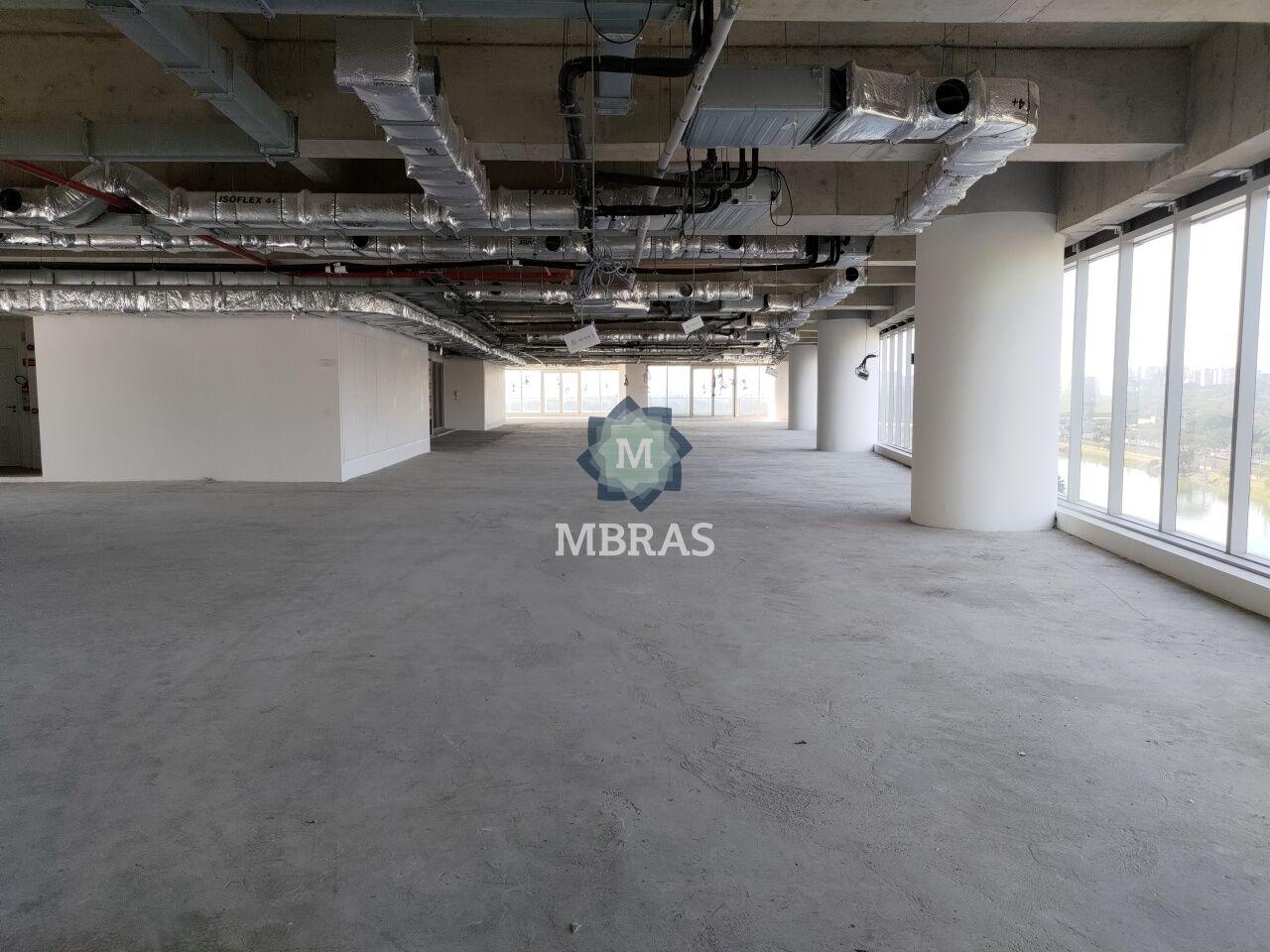 Lajes comerciais em edifício novo e moderno