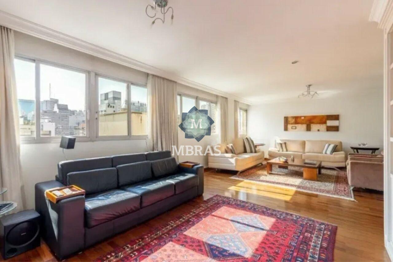 Apartamento no Baixo Jardins (Bela Cintra) - 222m² - 4 quartos - 2 vagas