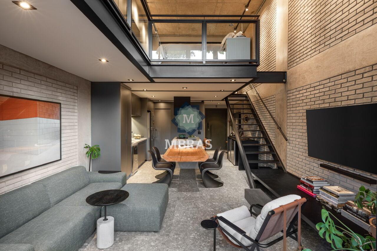 Viva com Estilo: Loft Duplex Garden de Alto Padrão em Pinheiros