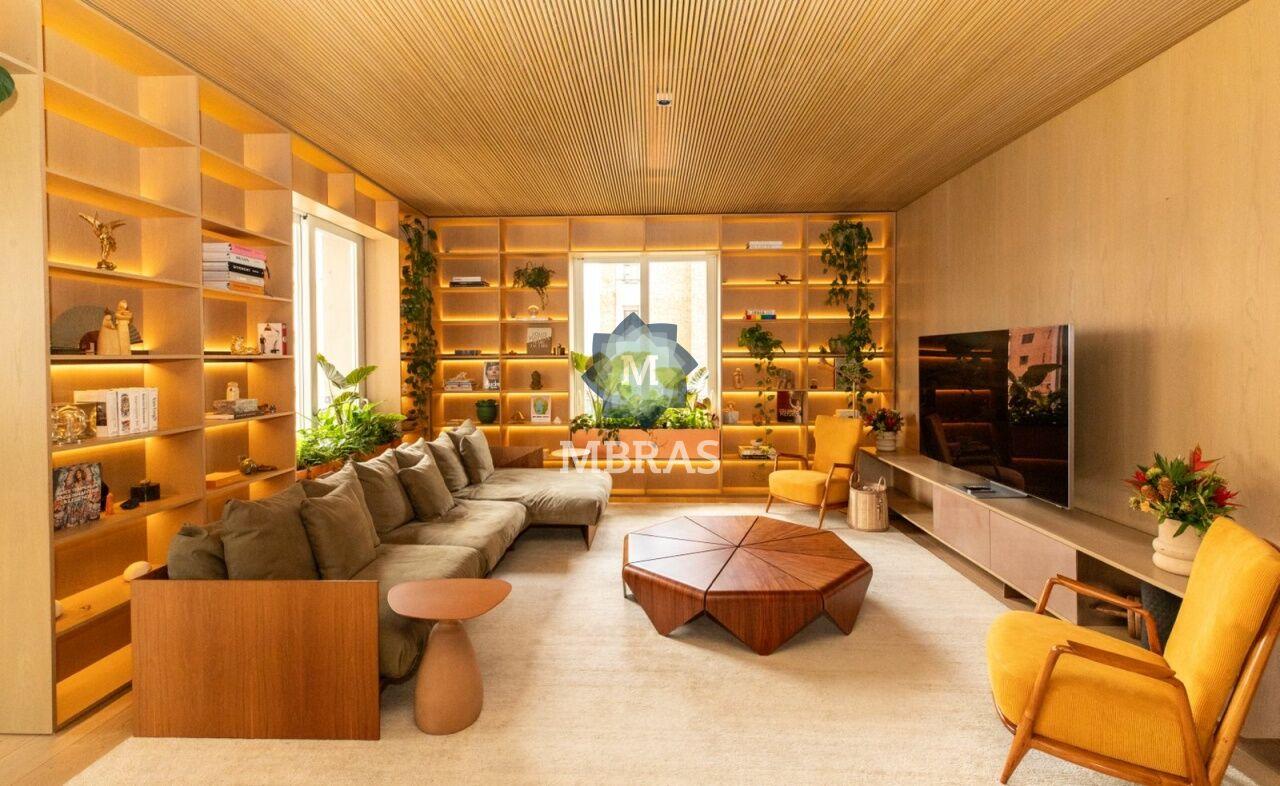Sofisticação e arquitetura autoral em endereço icônico do Jardim Europa