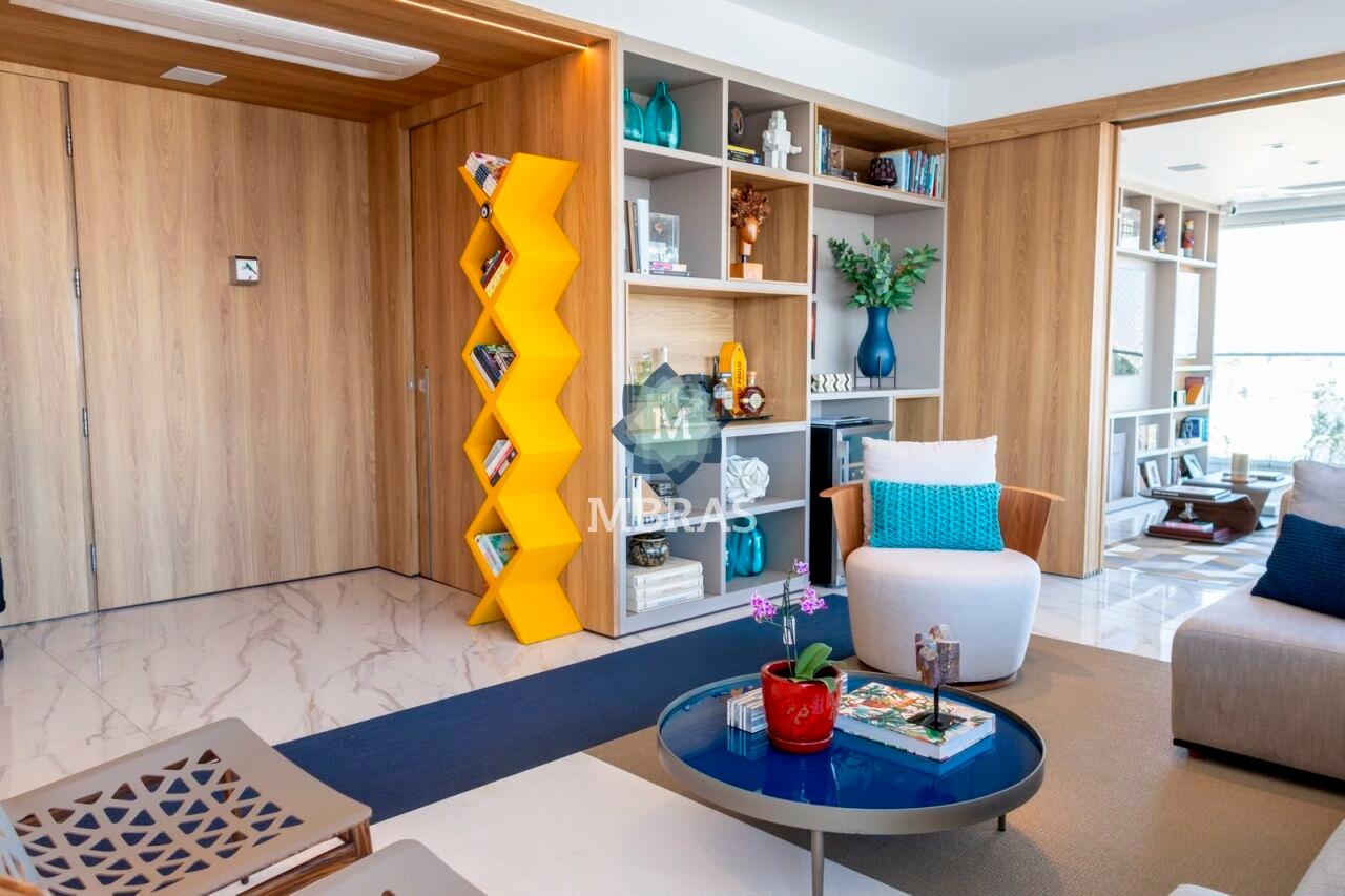 Apartamento sofisticado nos Jardins com ambientes amplos e vista privilegiada