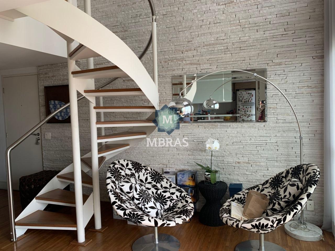 Duplex mobiliado na Vila Nova Conceição ? 103 m² | 2 vagas | Condomínio novo e completo