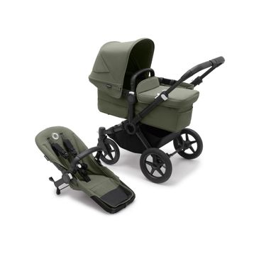 Bugaboo Donkey 5 Black - Forest Green - Forest Green