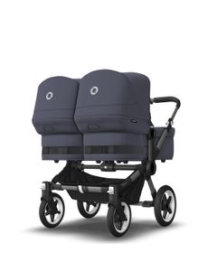 Bugaboo Donkey 5 Twin Graphite - Stormy Blue