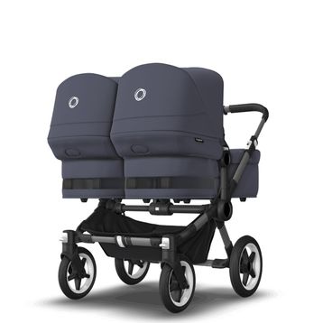 Bugaboo Donkey 5 Twin Graphite - Stormy Blue