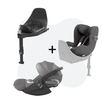 Cybex Cloud T Sirona T Base T Mirage Grey (Plus) Package Deal