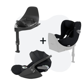 Cybex Cloud T + Sirona T + Base T Sepia Black (Plus) Package