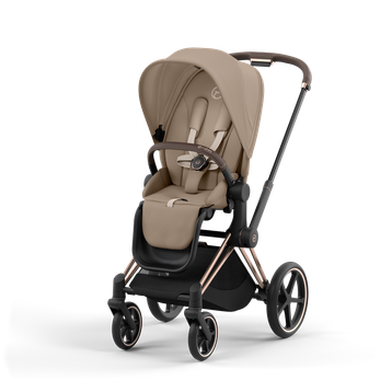 Cybex Priam 4 Cozy Beige - Rose Gold