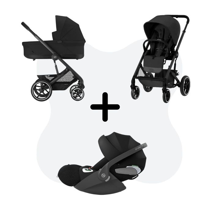 Cybex Balios S Lux Pushchair - Moon Black