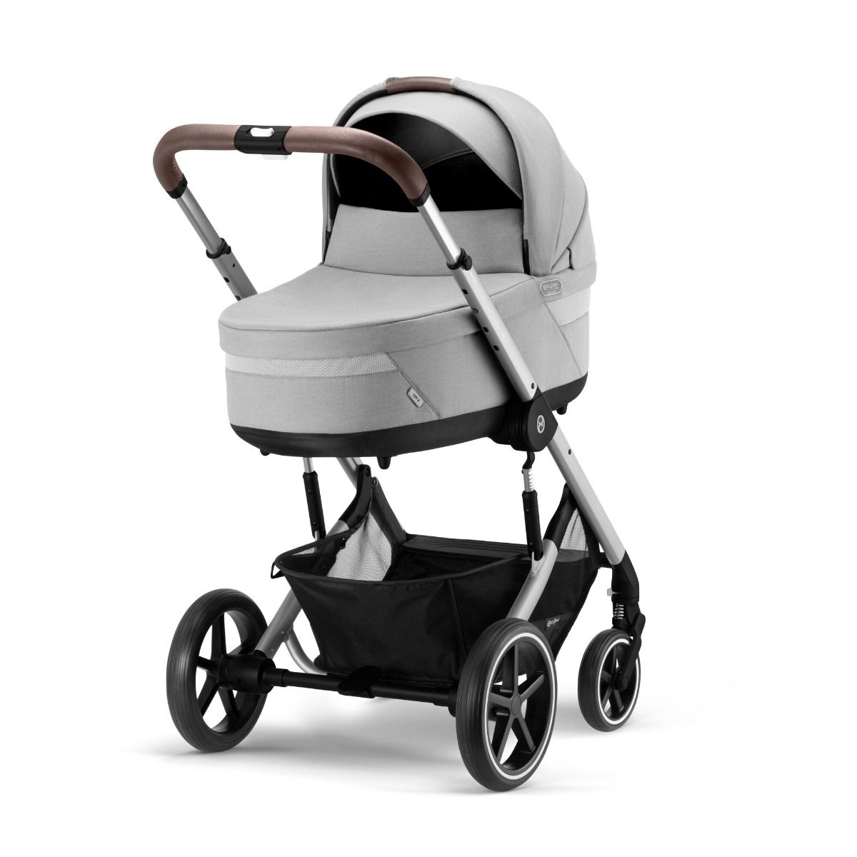 Cybex Balios S Lux Lava Grey Silver Frame Complete