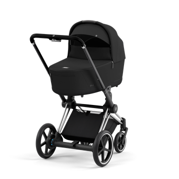 Cybex E-Priam 4 Sepia Black - Chrome Black Complete