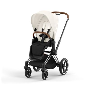 Cybex Priam 4 Off White - Chrome Brown