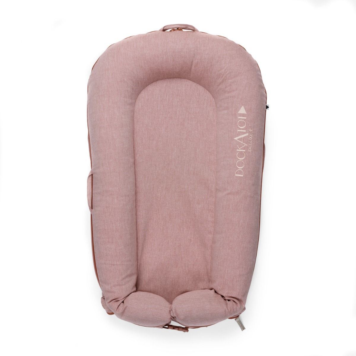DockAtot Deluxe Baby nest Ginger Chambray