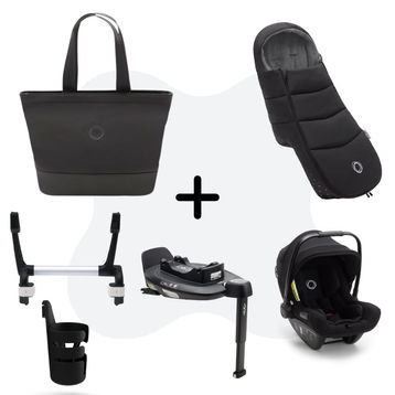 Bugaboo Newborn Accessories Bundle Donkey Midnight Black