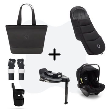 Bugaboo Newborn Accessories Bundle Fox Midnight Black