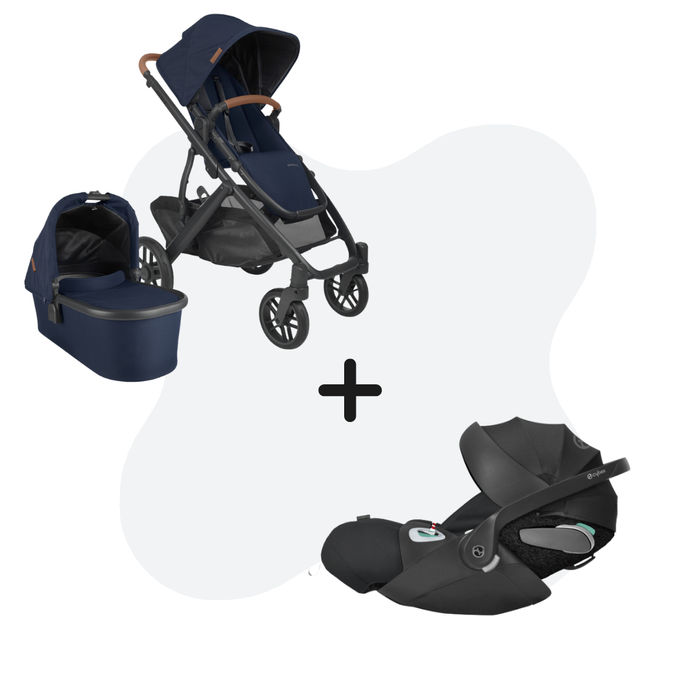 UPPAbaby Vista V2 Noa + Cybex Cloud Z2 i-Size Deep Black