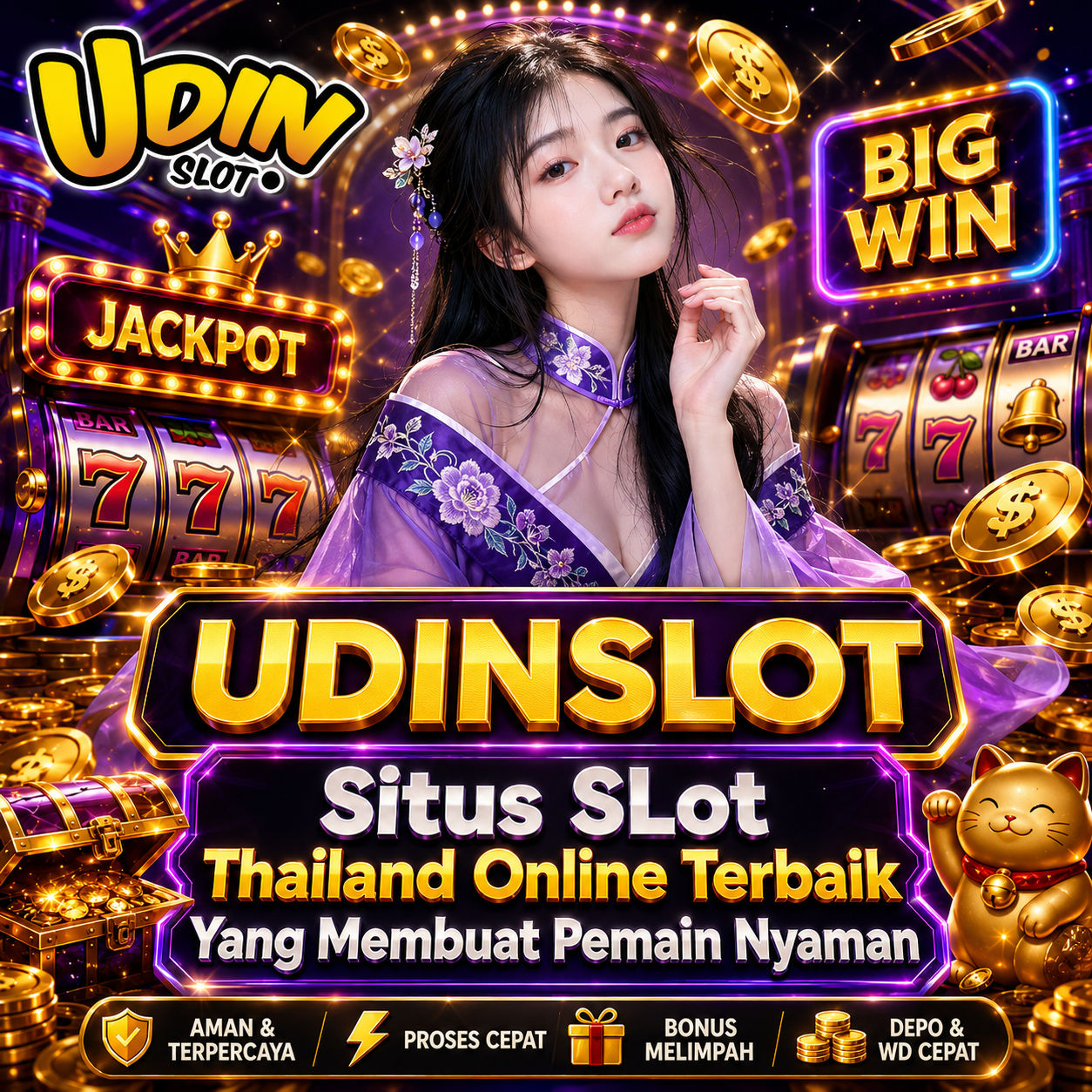 UDINSLOT Situs Slot Thailand Online Terbaik Yang Membuat Pemain Nyaman