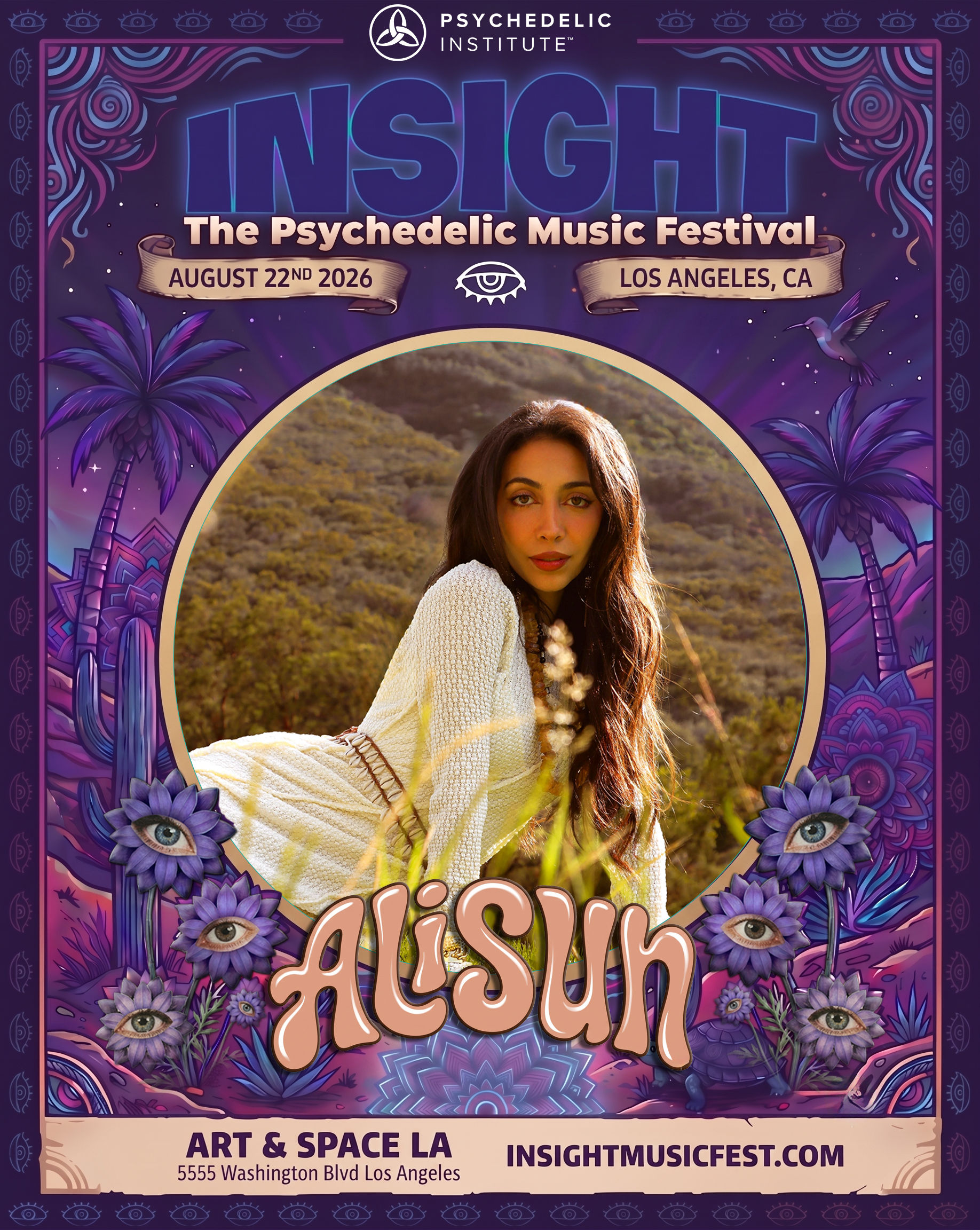 Psychedelic Institute event poster