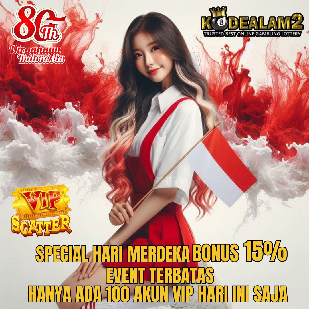  Slot Merdeka KODEALAM2 Cuan Gede Tanpa Batas!
