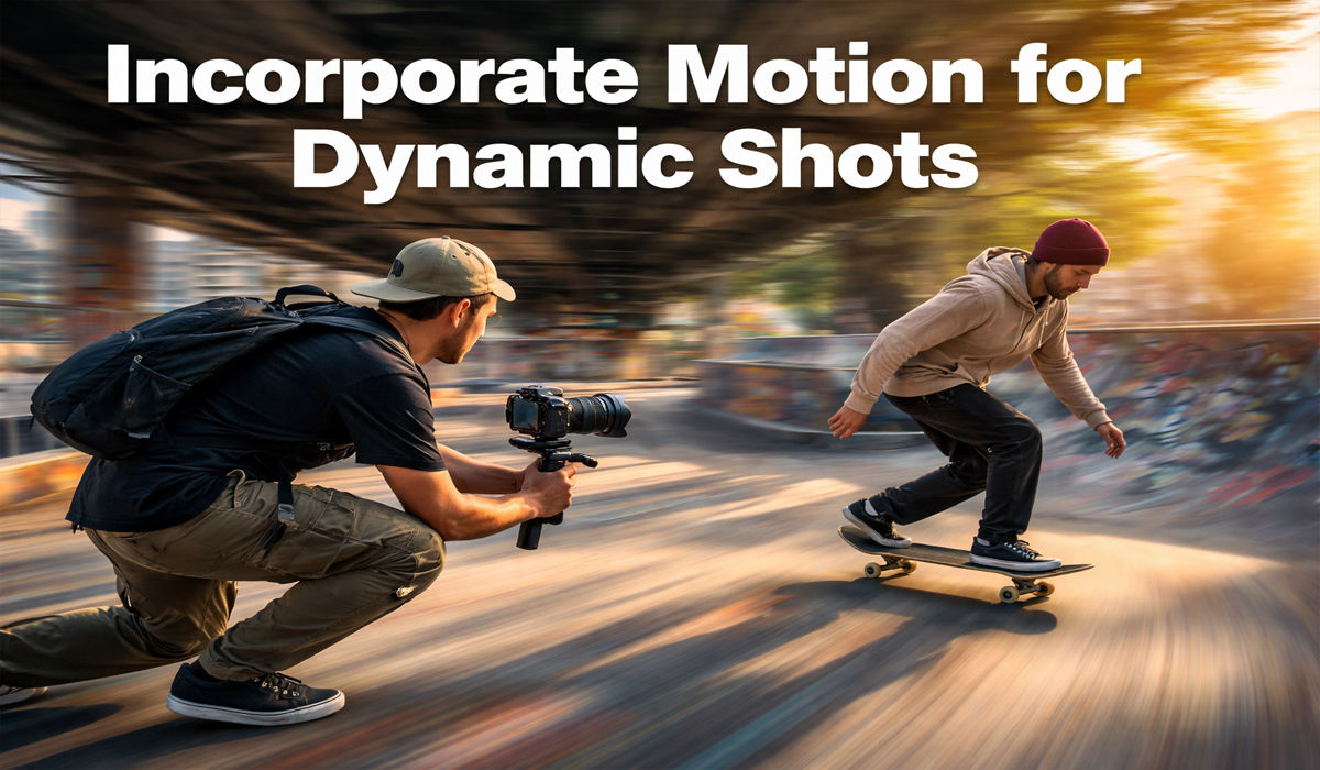 Incorporate Motion for Dynamic Shots