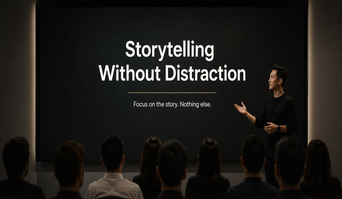 Storytelling Without Distraction