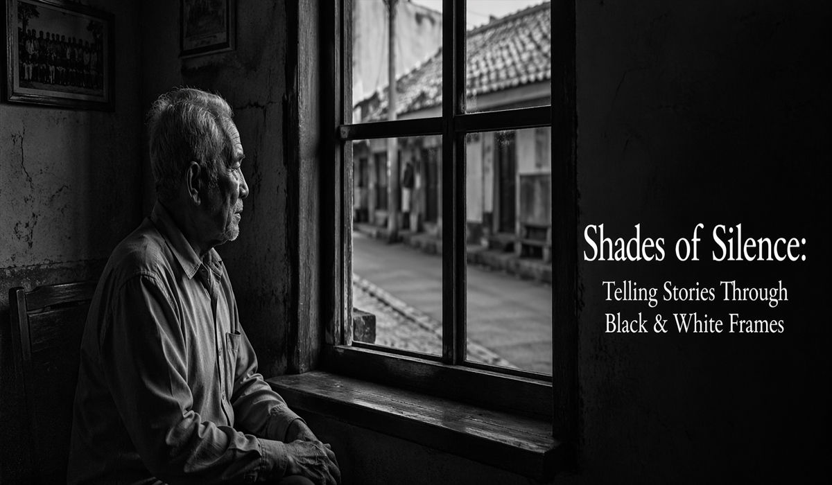 Shades of Silence: Telling Stories Through Black & White Frames