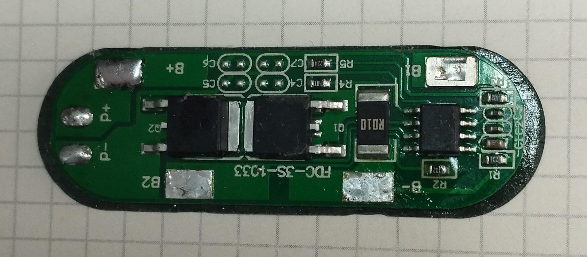 3S 12.6 V 10A BMS DEVRESİ