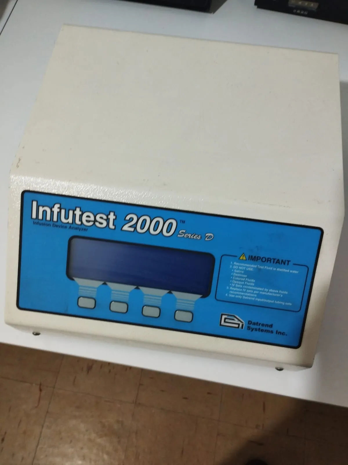 İNFUTEST DATRENT 2000