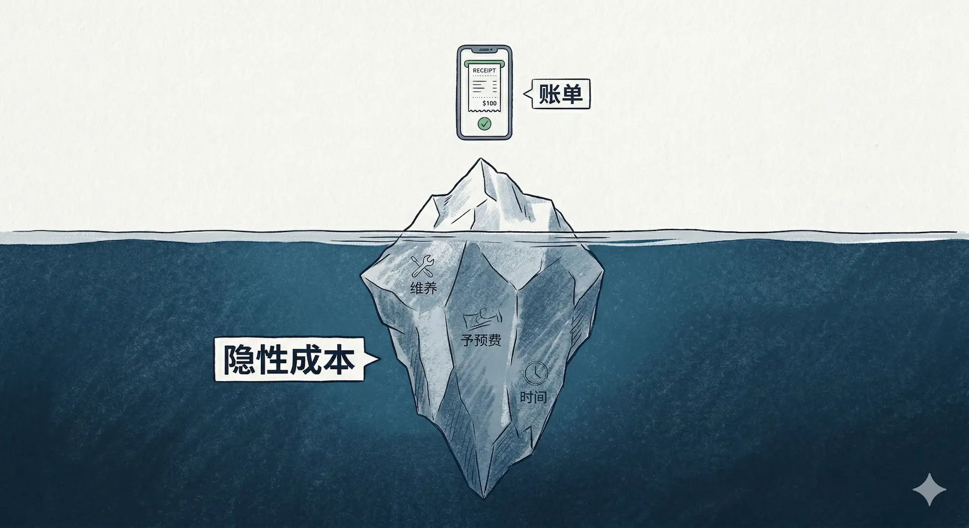 漂浮账单下的成本冰山