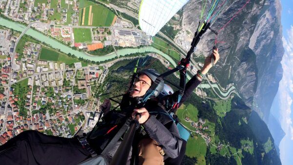 Tandemflug für Piloten