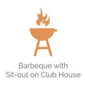 Barbeque with sit out on club house