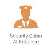 security cabin at entrance