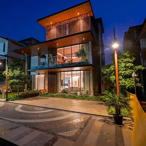 Night Front View
