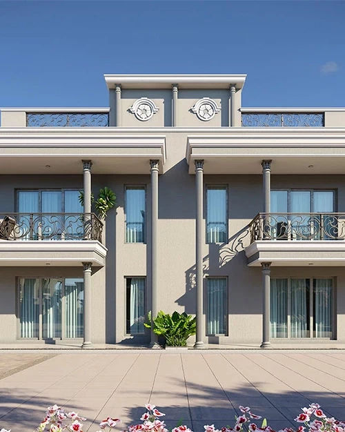 Villa Front View