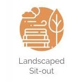 landscaped sit out