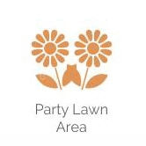 party lawn area