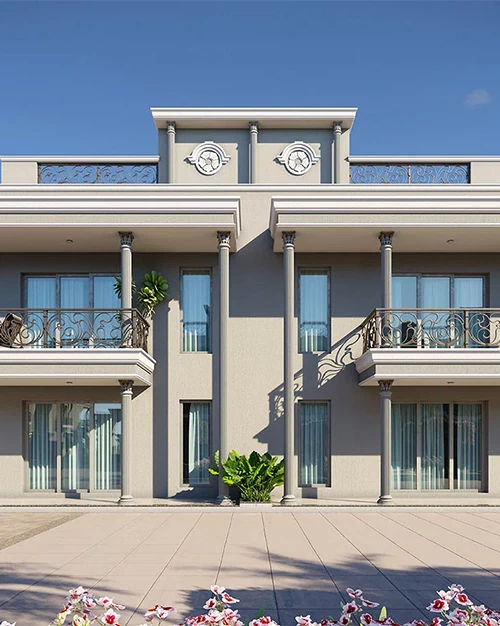 Villa Front View