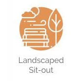 landscaped sit out