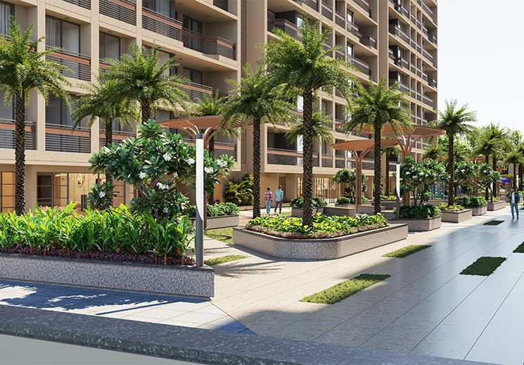 Landscaped Garden
